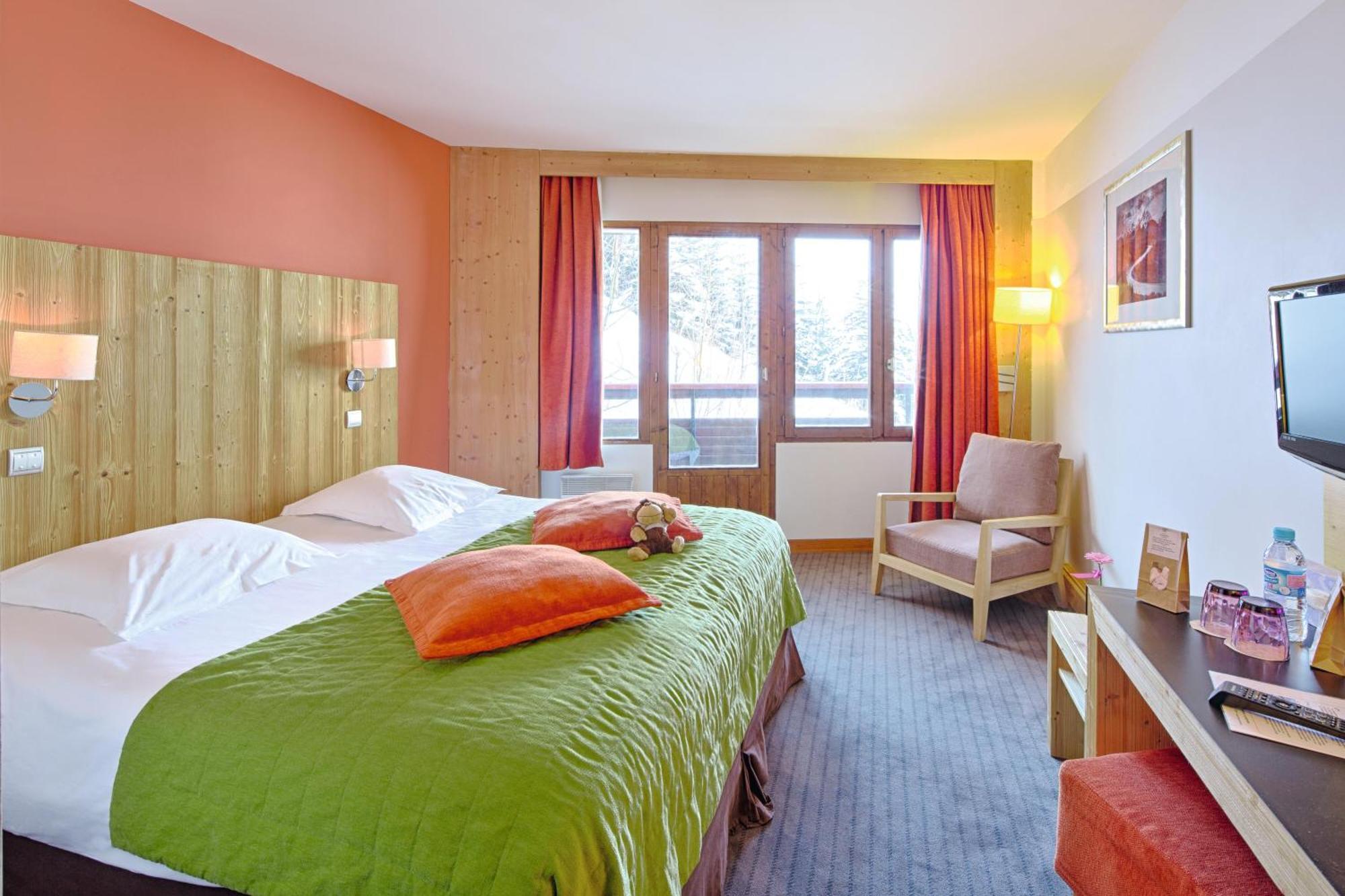 Hotel Les Menuires Les Bruyeres Номер фото