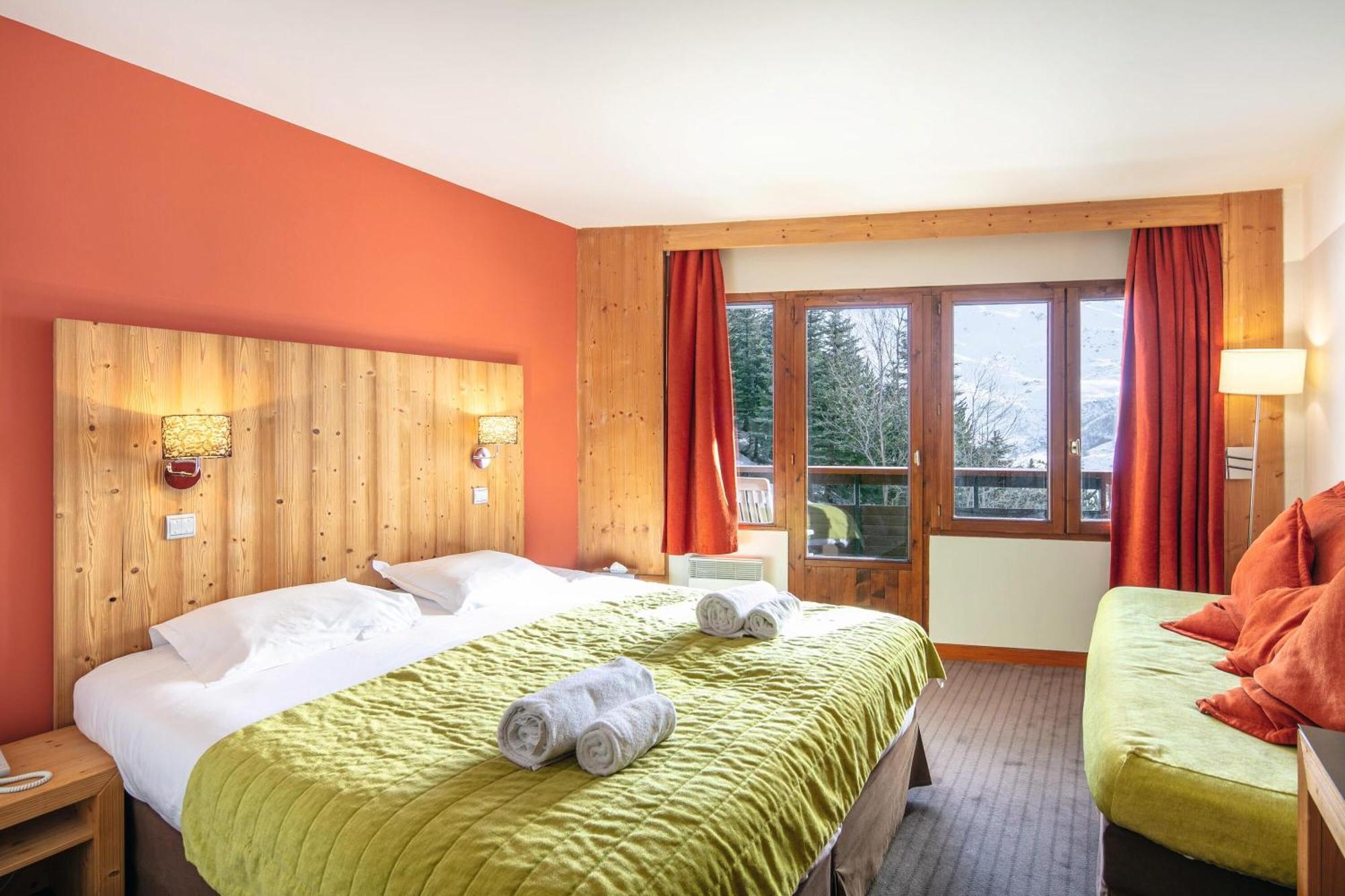 Hotel Les Menuires Les Bruyeres Номер фото